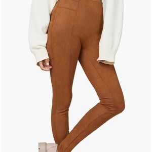 Spanx Faux Suede Leggings